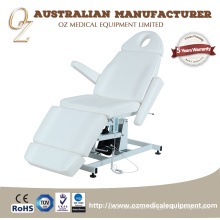 Cadeira de alta qualidade facial da cor branca da cama da massagem do equipamento do salão de beleza